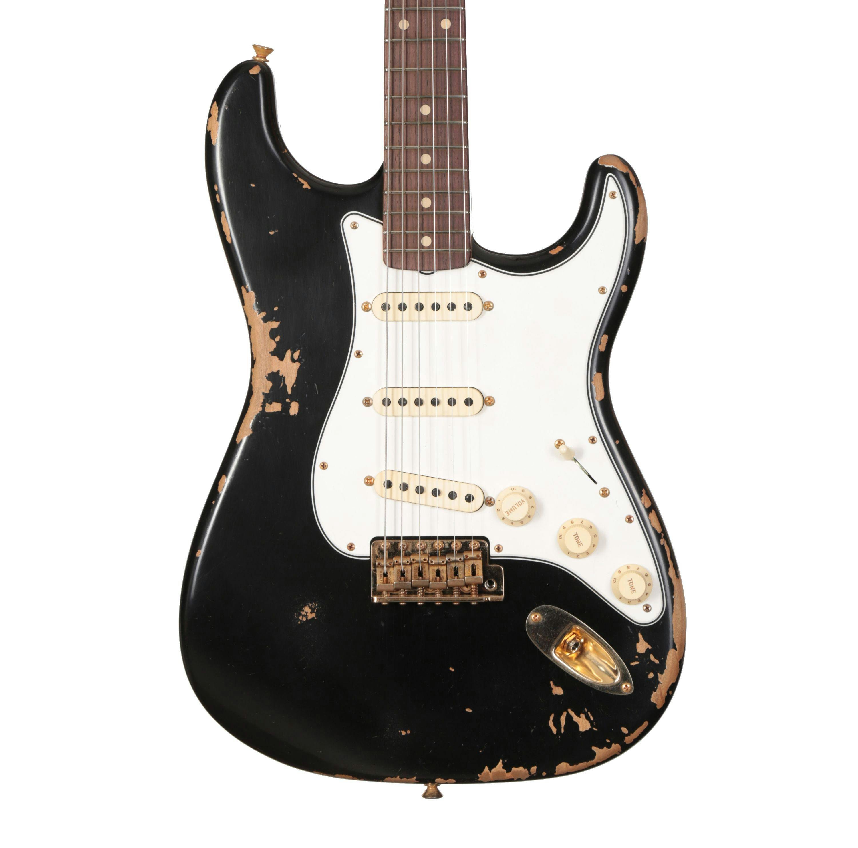 ★★Custom HardRelic Blackie Stratocaster★ Custom HardRelic Black Stratocaster